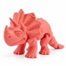 3D Printed Articulated Flexible Triceratops Dinosaur | Multiple Colors | Black Sheep Products LLC