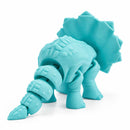 3D Printed Articulated Flexible Triceratops Dinosaur | Multiple Colors | Black Sheep Products LLC
