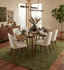 Tribal Border Design Hand Loomed Wool Area Rug
