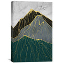 Trichromatic Peaks Canvas
