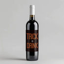 Trick or Drink Wine Label