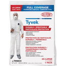 Trimaco Tyvek Tyvek Coveralls White 1 pk