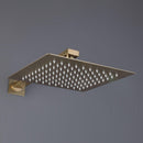 Trinidad 1-Spray Square High Pressure Wall Bar Shower Kit