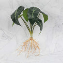 Tropical artificial plant wall set living room decorative foliage