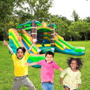 16FT Tropical Bounce House Combo With Double Water Slides (SAK92508)