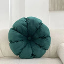 Tropical green ethnic print tassel cushion cover living room pillow