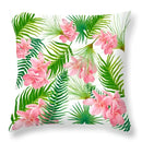 Tropical green leaves decorative cushion cover living room home decor