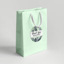 Tropical Leaves Wedding Favor Labels