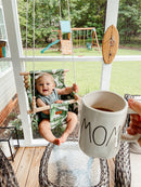 Outdoor Baby & Toddler Swing-Tropical Leaf