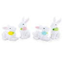 Set of 4 Porcelain Easter Bunnies 4 Inches