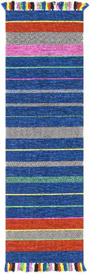 Smethwick Global Bright Blue Area Rug