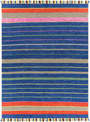 Smethwick Global Bright Blue Area Rug