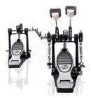 GRIFFIN Deluxe Pack Drum Hardware Kit (2 Piece Set) - Double Kick Drum Bass Pedal & 2-Legged Hi-Hat Stand - Quad-Sided Beater Head, Dual Chain Drive System & Responsive for Metal & Rock Drummers