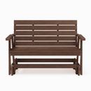 SimplyPoly Amish Made Signature Recycled Plastic Porch Glider