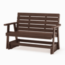 SimplyPoly Amish Made Signature Recycled Plastic Porch Glider
