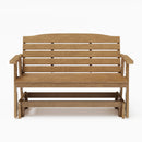 SimplyPoly Amish Made Classic Recycled Plastic Porch Glider