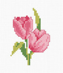 Tulips B022L Counted Cross-Stitch Kit