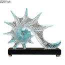DecorBites™ Bubble Conch Sculpture | Resin Desk Decoration | Home Room Aesthetic Decor