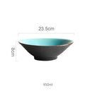 Turquoise Crack Glaze Tableware