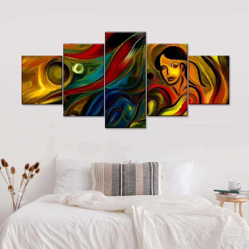 Portrait Abstract Wall Art