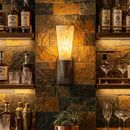 Twist Tapered Alabaster Wall Sconce