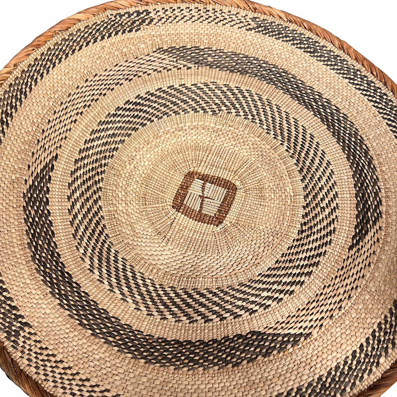 Two Tone Woven African Baskets | Multiple Sizes & Styles