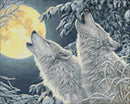 Two Wolves CS2565 19.7 x 15.8 inches Crafting Spark Diamond Painting Kit