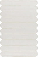 Tayte White Abstract Area Rug