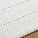 Tayte White Abstract Area Rug