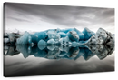 Glacier Lake Reflection Wall Art