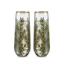 Woodland Stemless Champagne Flute Set