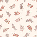 Elegant Beige Leaves Wallpaper Smart Select