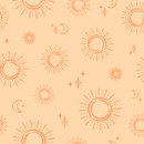 Sun Pattern Wallpaper