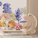 Voguish Tropical Landscape Contemporary Wallpaper