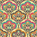 Voguish Birds and Flowers Wallpaper Tasteful