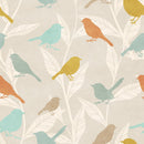 Multicolored Birds Wallpaper