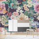 Multicolored Floral Wallpaper