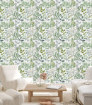Voguish Green Leaves Wallpaper Vogue Quality