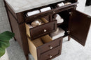 James Martin Brittany 36" Single Bathroom Vanity, Burnished Mahogany