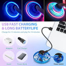 Rechargeable UFO Flying Spinner Drone Plastic Fidget Spinner Toy