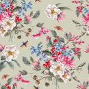 Elegant Flowers and Berries Wallpaper Smart