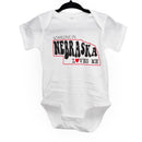 Someone in Nebraska Loves Me Tee | Red & White & Black Design | Infant & Toddler Sizes | Pretty & Fabulous