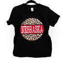 NE Leopard Onesie | Infant and Youth Sizes | Pretty & Fabulous