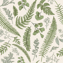 Stylish Fern Leaves Wallpaper Vogue