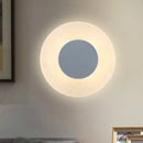 DecorBites™ Ultra Thin Acrylic LED Wall Sconce in Warm/White/Natural Light - Minimalist Design
