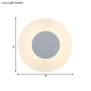 DecorBites™ Ultra Thin Acrylic LED Wall Sconce in Warm/White/Natural Light - Minimalist Design