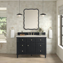 James Martin Lorelai 48" Single Bathroom Vanity, Black Onyx
