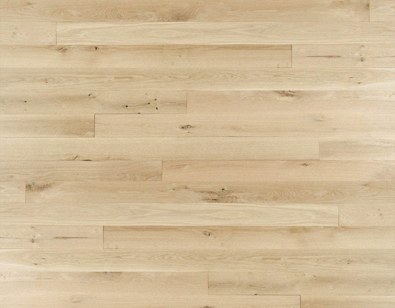 Living Originals 1/4 in. x 5.1 in. Real Wood Easy Install Wall Panels  - Unfinished Raw White Oak (20 Sq. Ft.)