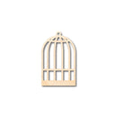 Unfinished Wood Birdcage Shape - Craft - up to 46" DIY