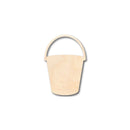 Unfinished Wood Bucket Shape - Food - Craft - up to 46" DIY
